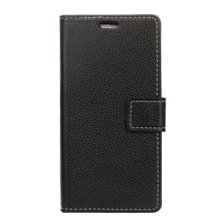 For Wiko Upluse lite 5.0 inch Litchi Texture Horizontal Flip Leather Case with Holder & Card Slots & Wallet