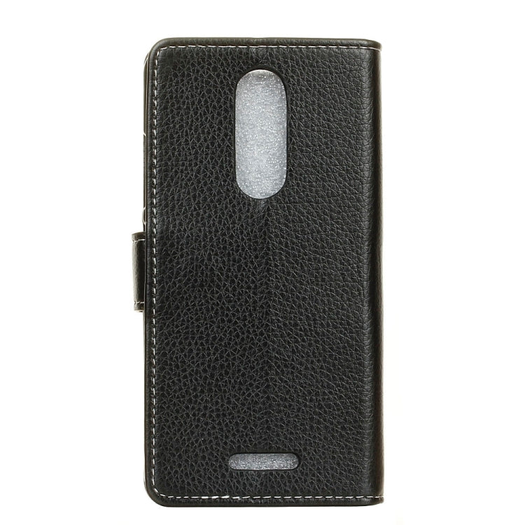 For Wiko Upluse lite 5.0 inch Litchi Texture Horizontal Flip Leather Case with Holder & Card Slots & Wallet