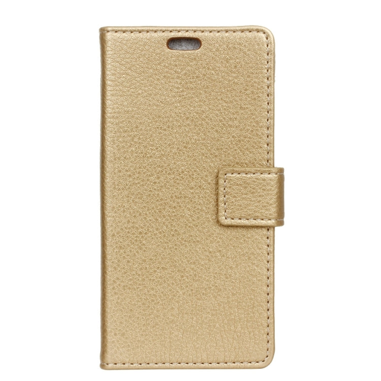 For Wiko Upluse lite 5.0 inch Litchi Texture Horizontal Flip Leather Case with Holder & Card Slots & Wallet