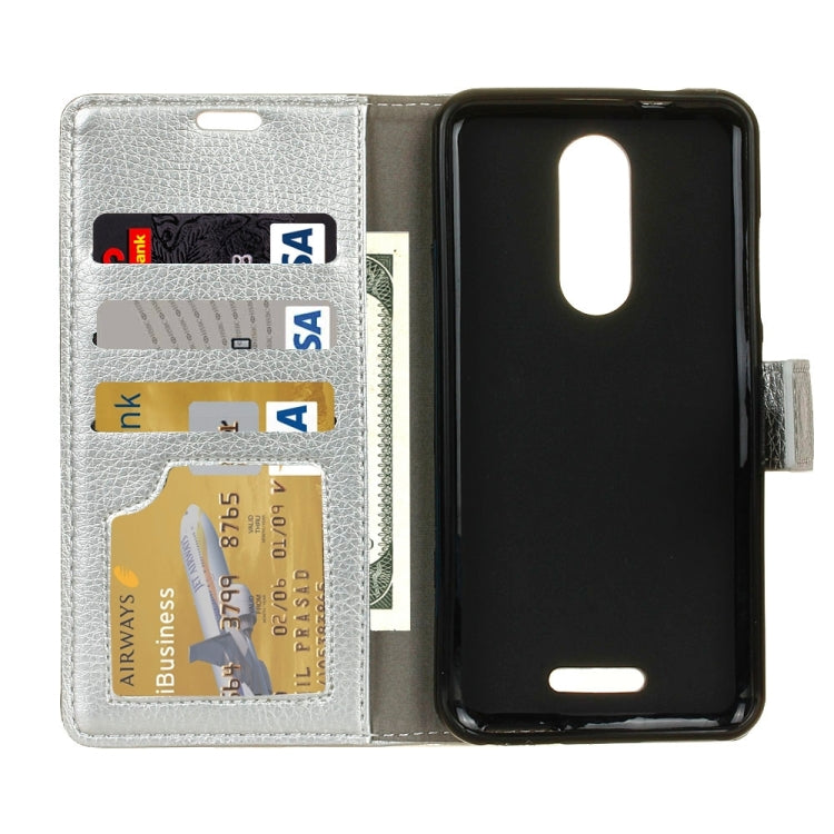For Wiko Upluse lite 5.0 inch Litchi Texture Horizontal Flip Leather Case with Holder & Card Slots & Wallet