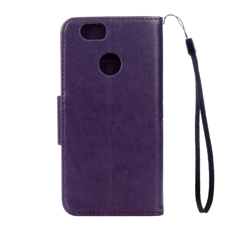 For Huawei nova Butterflies LOVE for Flowers Embossing Horizontal Flip Leather Case with Holder & Card Slots & Wallet & Lanyard