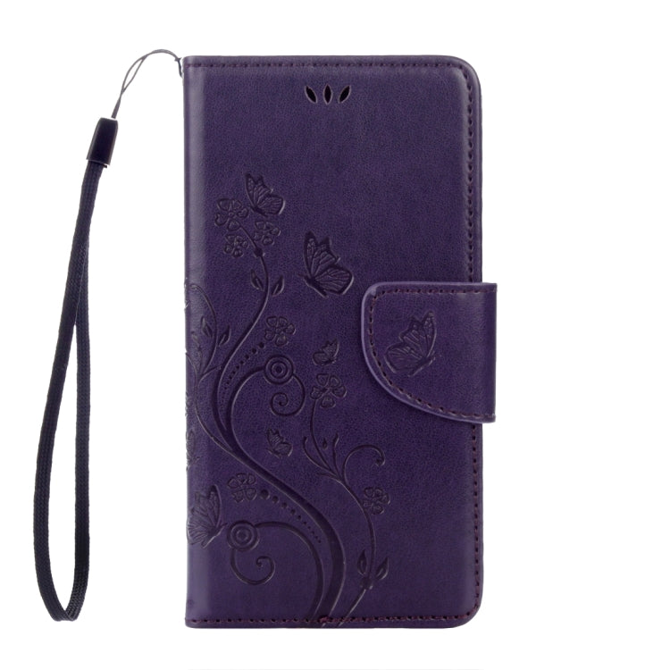 For Sony Xperia XZ Butterflies Love Flowers Embossing Horizontal Flip Leather Case with Holder & Card Slots & Wallet & Lanyard