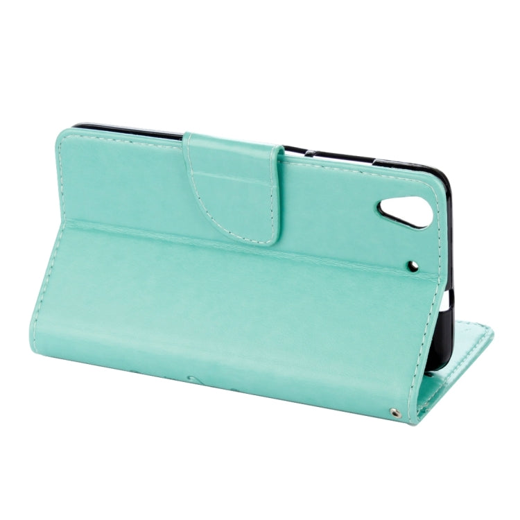 For Huawei Y6 II Butterflies LOVE for Flowers Embossing Horizontal Flip Leather Case with Holder & Card Slots & Wallet & Lanyard