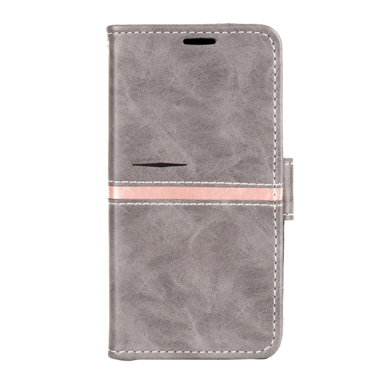 For BQ Aquaris U Plus Retro Crazy Horse Texture Horizontal Flip Leather Case with Holder & Card Slots & Wallet