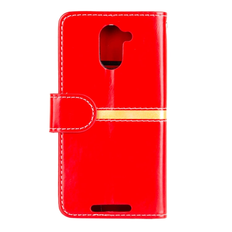 For BQ Aquaris U Plus Retro Crazy Horse Texture Horizontal Flip Leather Case with Holder & Card Slots & Wallet