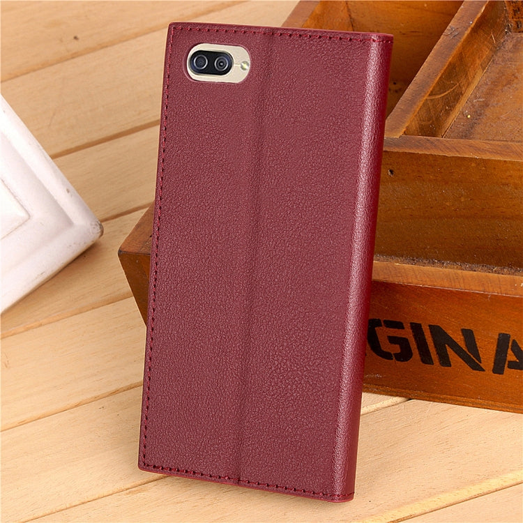 For Asus Zenfone 4 Max Pro ZC554KL Business Style Leather Case with Holder & Card Slots & Wallet