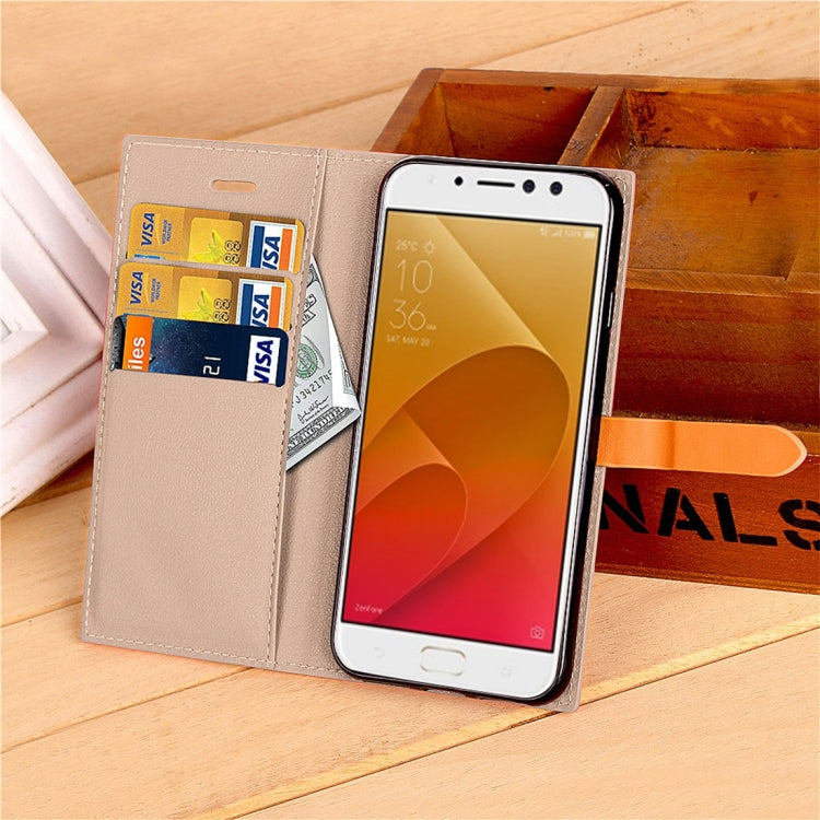 For Asus Zenfone 4 Selfie Pro ZD552KL Business Style Leather Case with Holder & Card Slots & Wallet