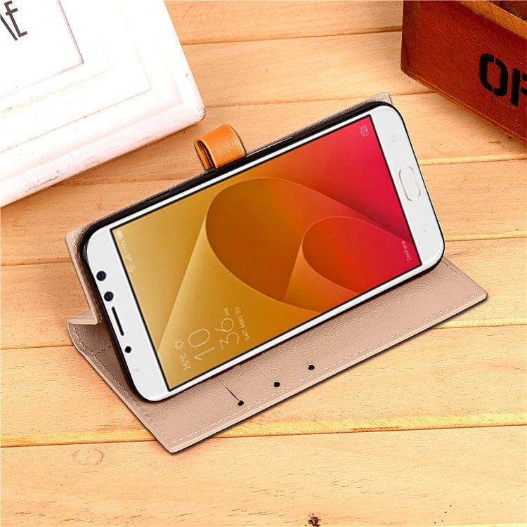 For Asus Zenfone 4 Selfie Pro ZD552KL Business Style Leather Case with Holder & Card Slots & Wallet