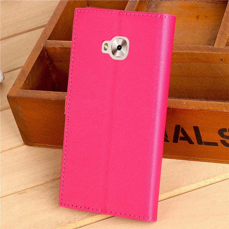 For Asus Zenfone 4 Selfie Pro ZD552KL Business Style Leather Case with Holder & Card Slots & Wallet