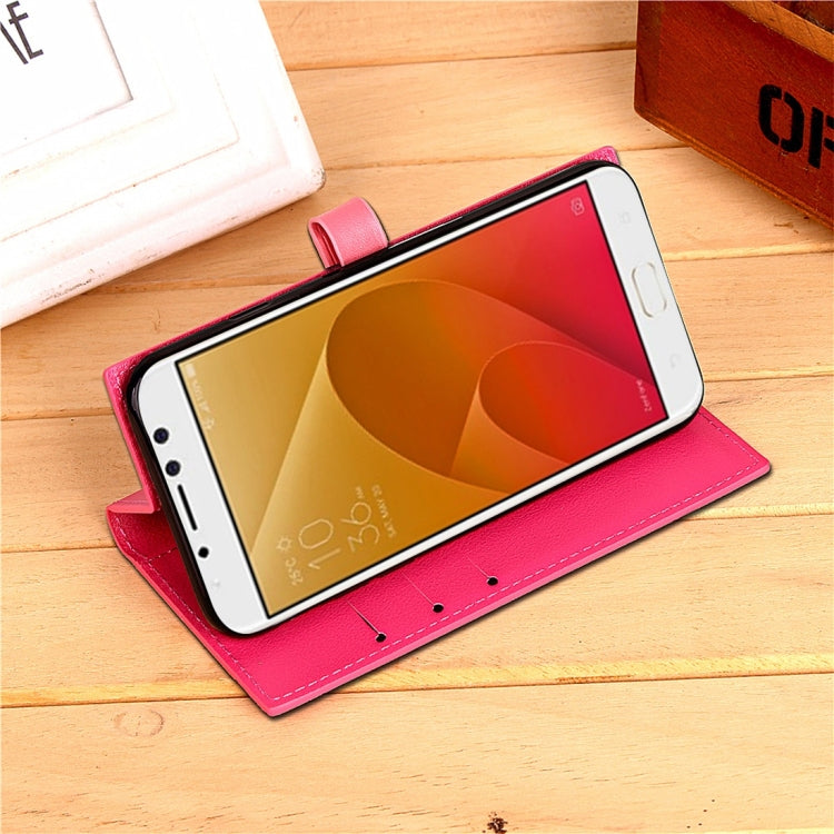 For Asus Zenfone 4 Selfie Pro ZD552KL Business Style Leather Case with Holder & Card Slots & Wallet