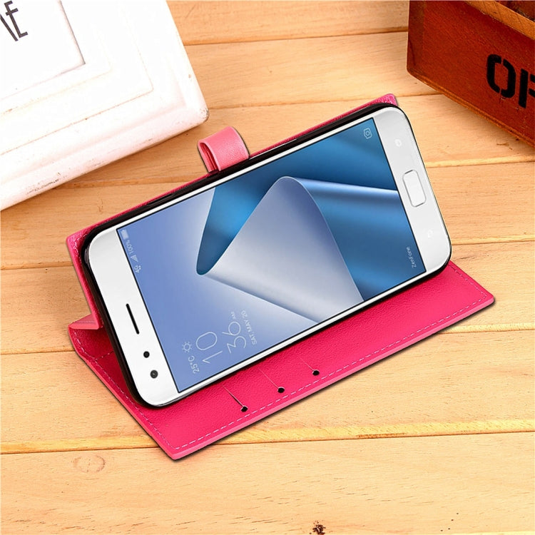 For ASUS ZenFone 4 Pro ZS551KL Business Style Leather Case with Holder & Card Slots & Wallet