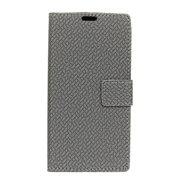 For Xiaomi Mi 5c Knit Texture Horizontal Flip Leather Case with Holder & Card Slots & Wallet