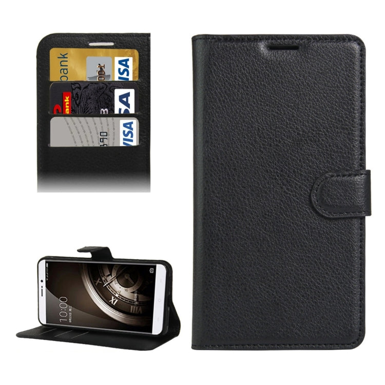 For QiKU 360 Q5 Litchi Texture Horizontal Flip PU Leather Case with Holder & Card Slots & Wallet
