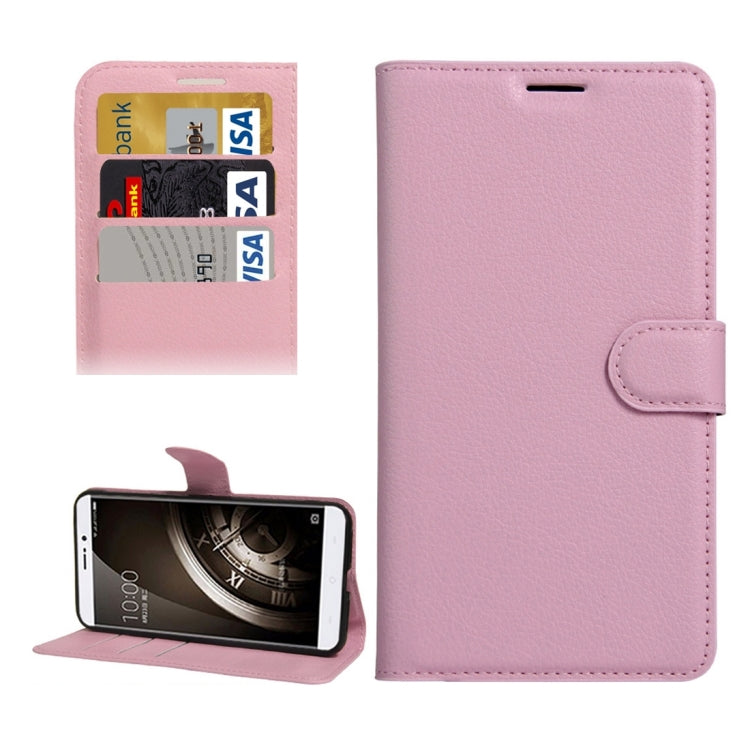 For QiKU 360 Q5 Litchi Texture Horizontal Flip PU Leather Case with Holder & Card Slots & Wallet