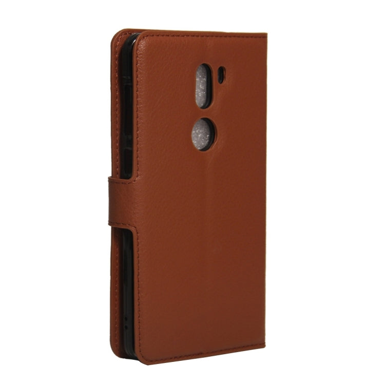 For QiKU 360 Q5 Litchi Texture Horizontal Flip PU Leather Case with Holder & Card Slots & Wallet