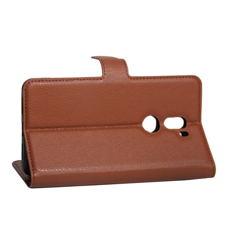 For QiKU 360 Q5 Litchi Texture Horizontal Flip PU Leather Case with Holder & Card Slots & Wallet