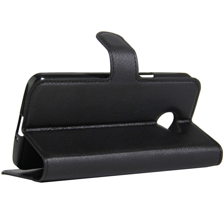 For LG K5 Litchi Texture Horizontal Flip Leather Case with Magnetic Buckle & Holder & Card Slots & Wallet