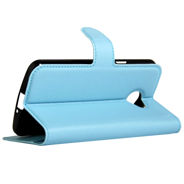 For LG K5 Litchi Texture Horizontal Flip Leather Case with Magnetic Buckle & Holder & Card Slots & Wallet