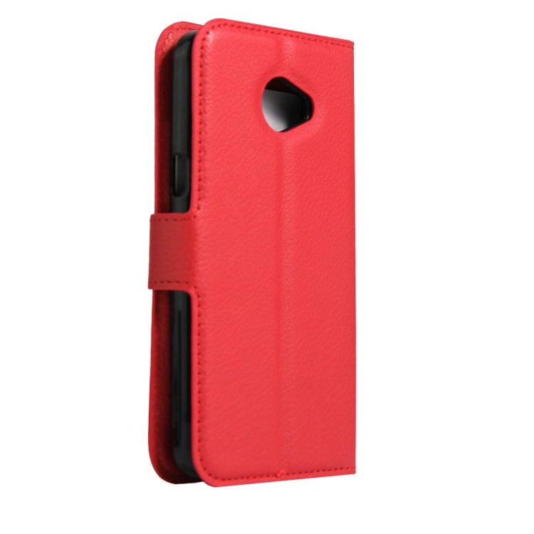 For LG K5 Litchi Texture Horizontal Flip Leather Case with Magnetic Buckle & Holder & Card Slots & Wallet