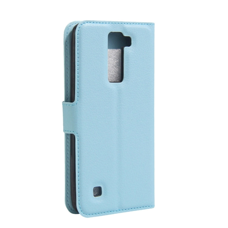 For LG Stylus 2 / LS775 Litchi Texture Horizontal Flip Leather Case with Holder & Card Slots & Wallet
