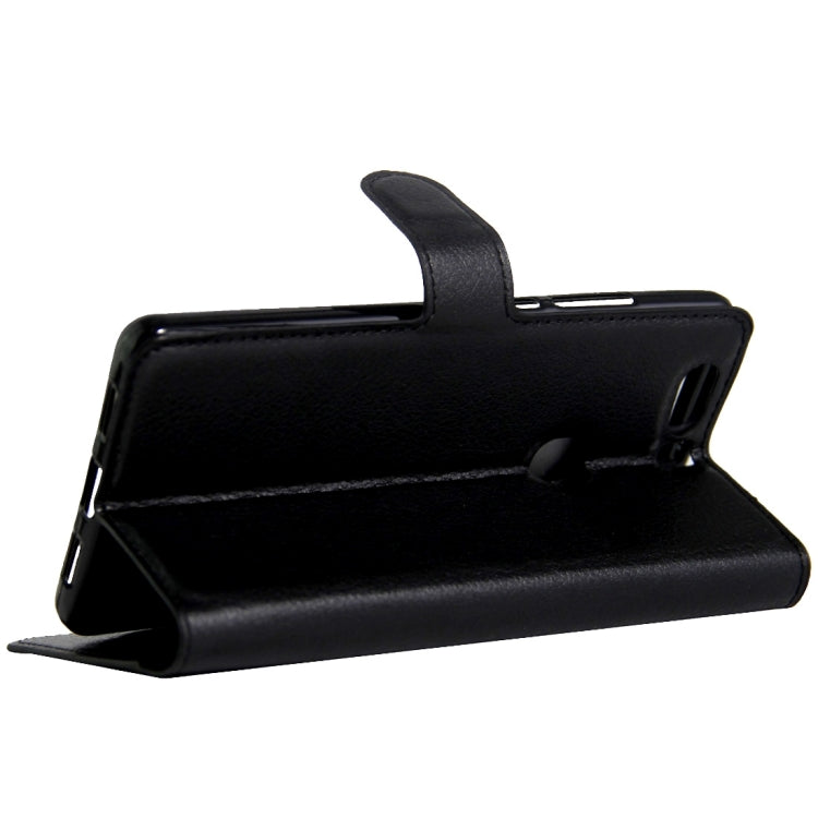 For Huawei Honor V8 Litchi Texture Horizontal Flip Leather Case with Magnetic Buckle & Holder & Card Slots & Wallet