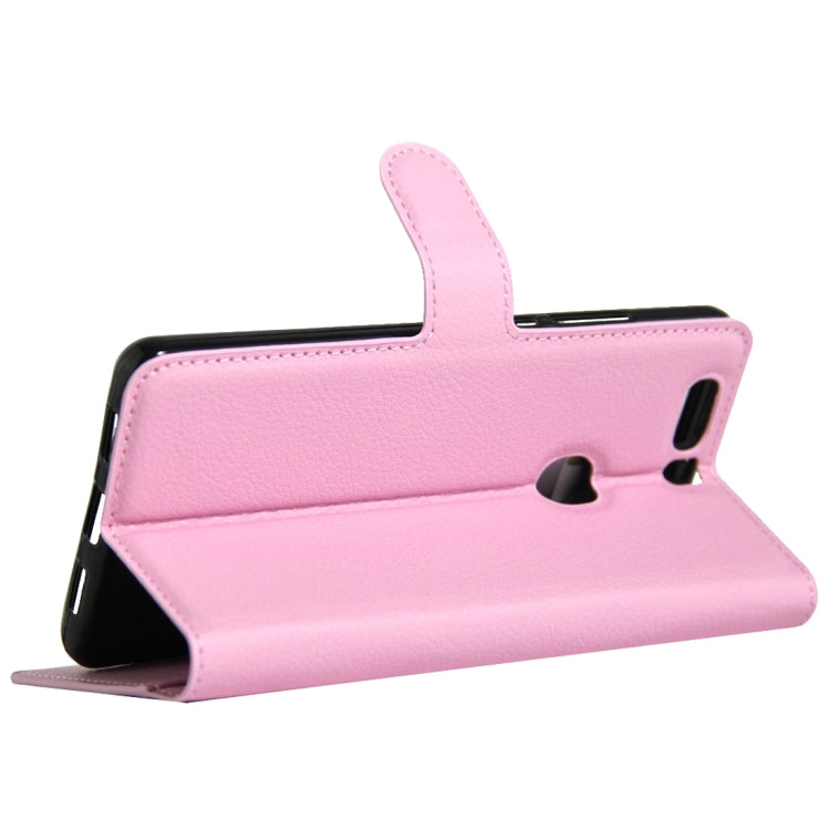 For Huawei Honor V8 Litchi Texture Horizontal Flip Leather Case with Magnetic Buckle & Holder & Card Slots & Wallet