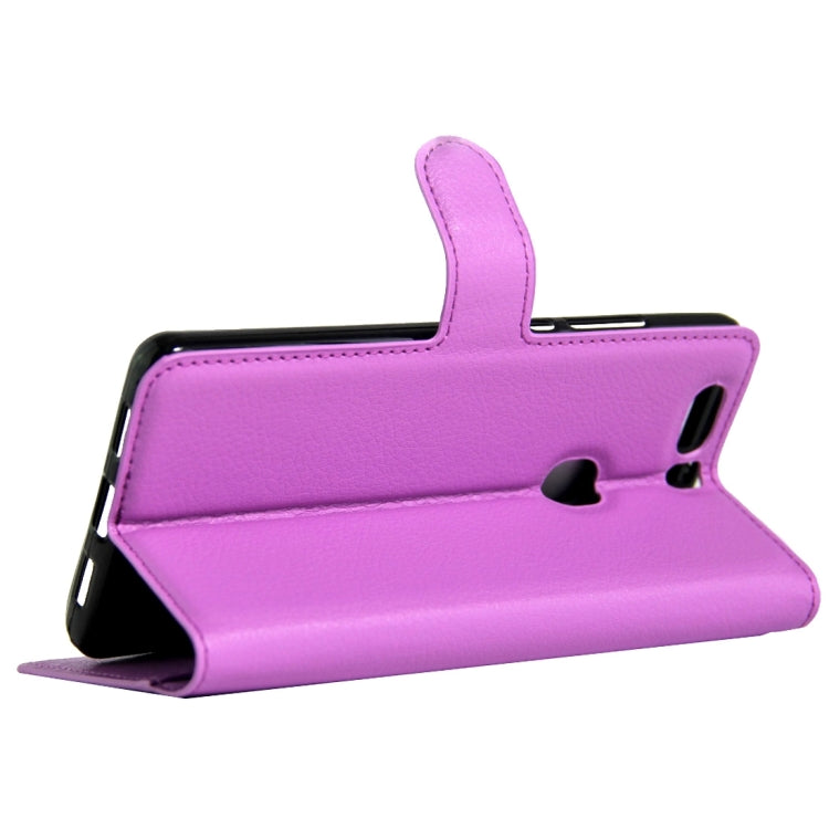 For Huawei Honor V8 Litchi Texture Horizontal Flip Leather Case with Magnetic Buckle & Holder & Card Slots & Wallet