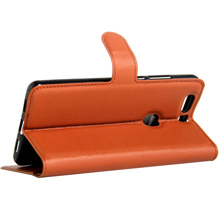 For Huawei Honor V8 Litchi Texture Horizontal Flip Leather Case with Magnetic Buckle & Holder & Card Slots & Wallet