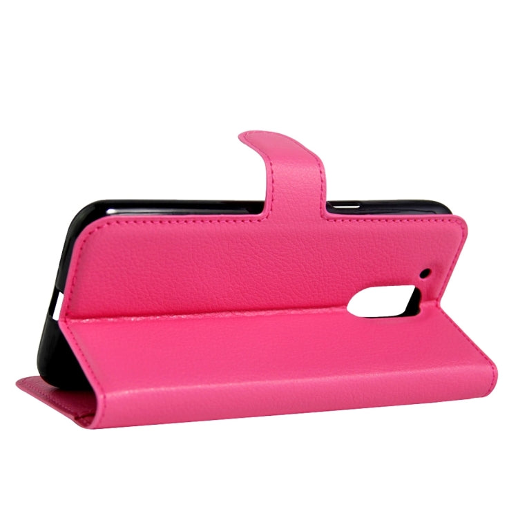 For Motorola Moto G (4rd gen) & G (4rd gen) Plus Litchi Texture Horizontal Flip Leather Case with Magnetic Buckle & Holder & Card Slots & Wallet