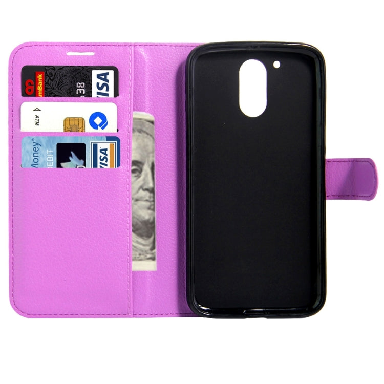 For Motorola Moto G (4rd gen) & G (4rd gen) Plus Litchi Texture Horizontal Flip Leather Case with Magnetic Buckle & Holder & Card Slots & Wallet