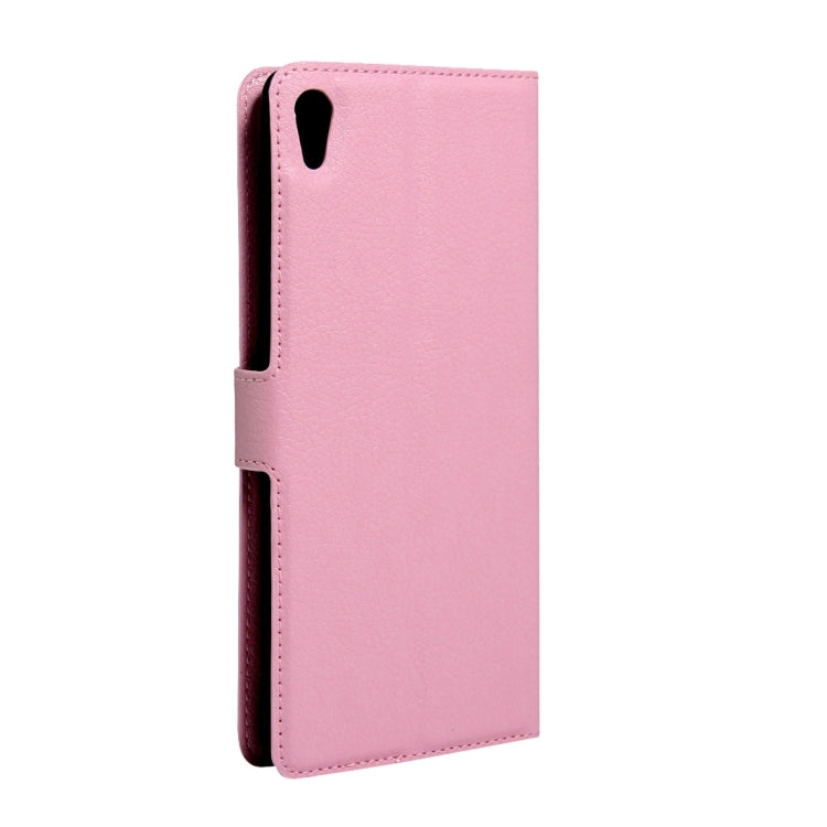 For Sony Xperia XA Ultra Litchi Texture Horizontal Flip Leather Case with Magnetic Buckle & Holder & Card Slots & Wallet