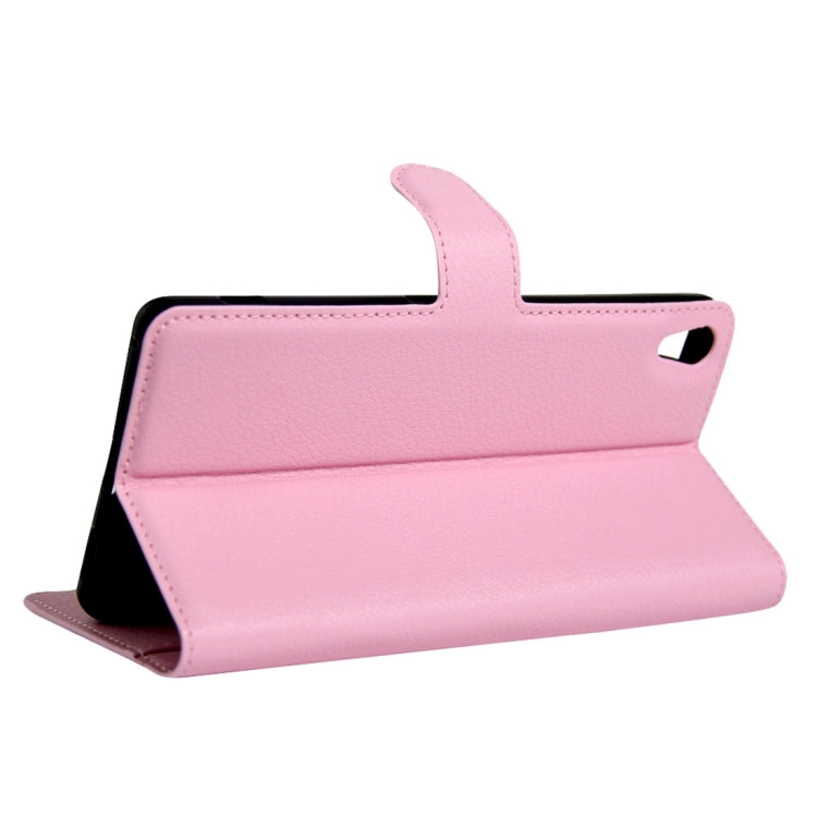 For Sony Xperia XA Ultra Litchi Texture Horizontal Flip Leather Case with Magnetic Buckle & Holder & Card Slots & Wallet