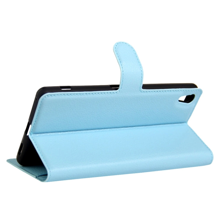 For Sony Xperia XA Ultra Litchi Texture Horizontal Flip Leather Case with Magnetic Buckle & Holder & Card Slots & Wallet