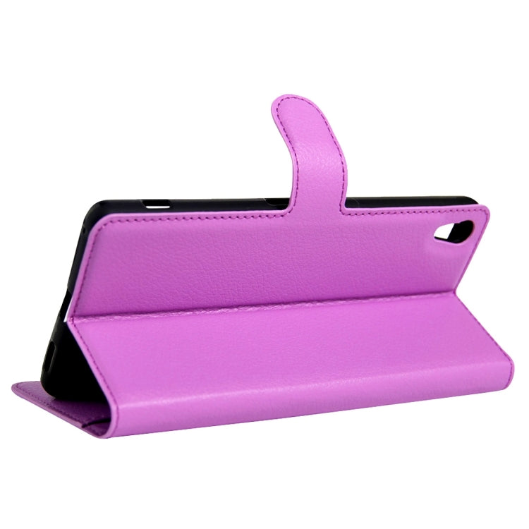 For Sony Xperia XA Ultra Litchi Texture Horizontal Flip Leather Case with Magnetic Buckle & Holder & Card Slots & Wallet