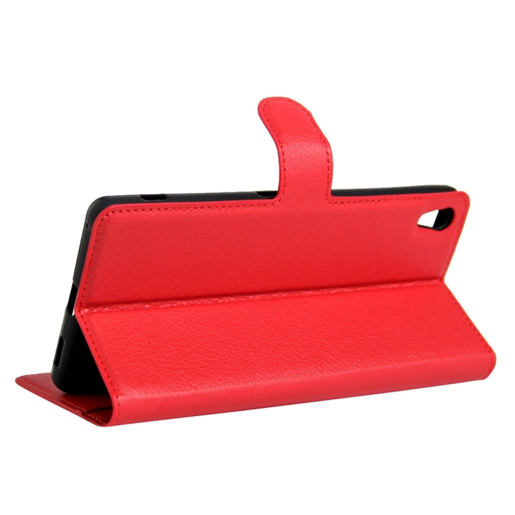 For Sony Xperia XA Ultra Litchi Texture Horizontal Flip Leather Case with Magnetic Buckle & Holder & Card Slots & Wallet