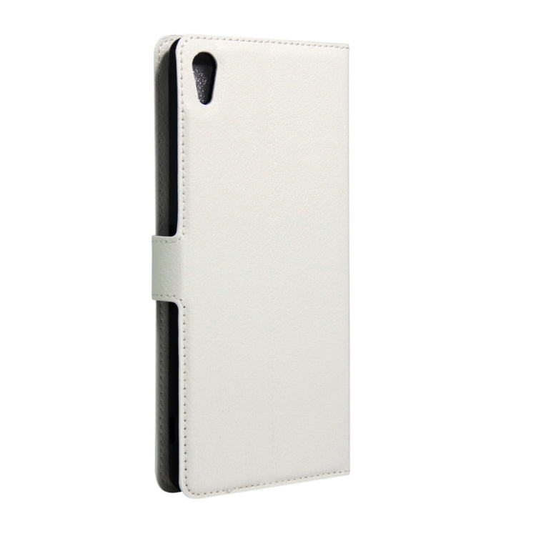 For Sony Xperia XA Ultra Litchi Texture Horizontal Flip Leather Case with Magnetic Buckle & Holder & Card Slots & Wallet
