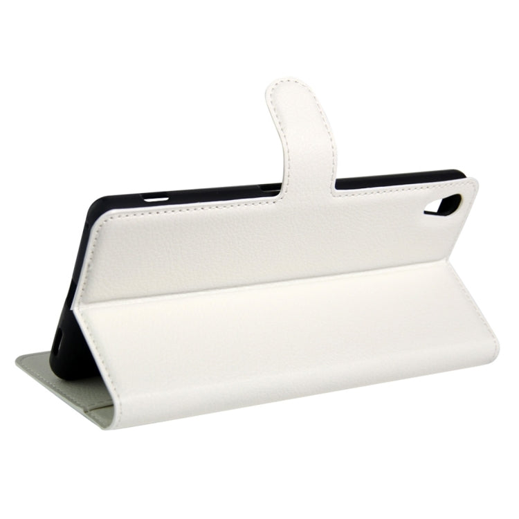 For Sony Xperia XA Ultra Litchi Texture Horizontal Flip Leather Case with Magnetic Buckle & Holder & Card Slots & Wallet