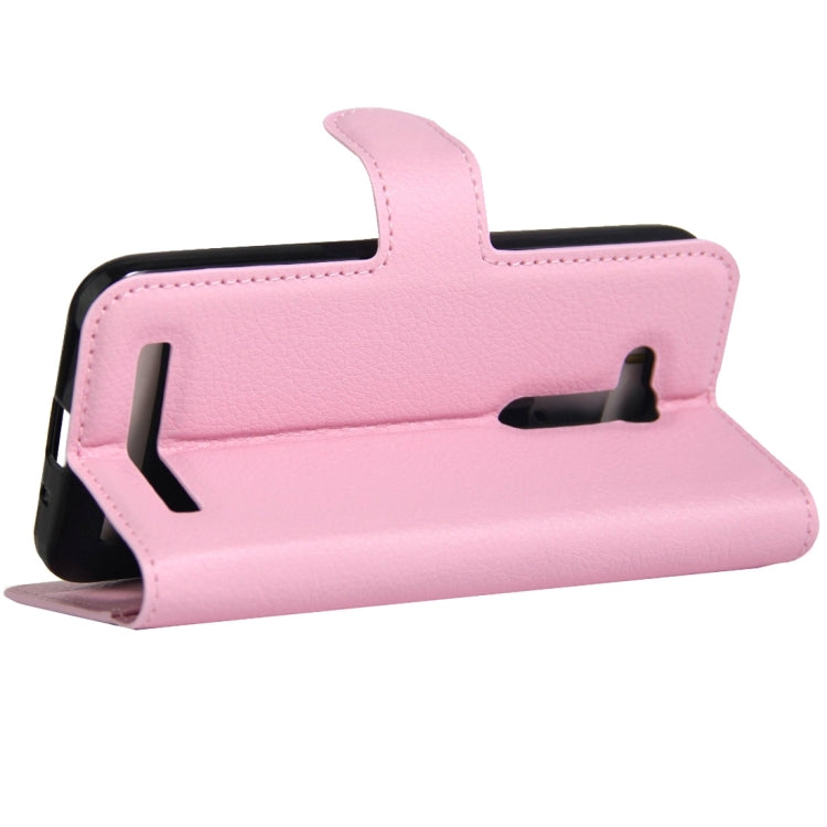 For Asus ZenFone GO / ZB452KG Litchi Texture Horizontal Flip Leather Case with Magnetic Buckle & Holder & Card Slots & Wallet