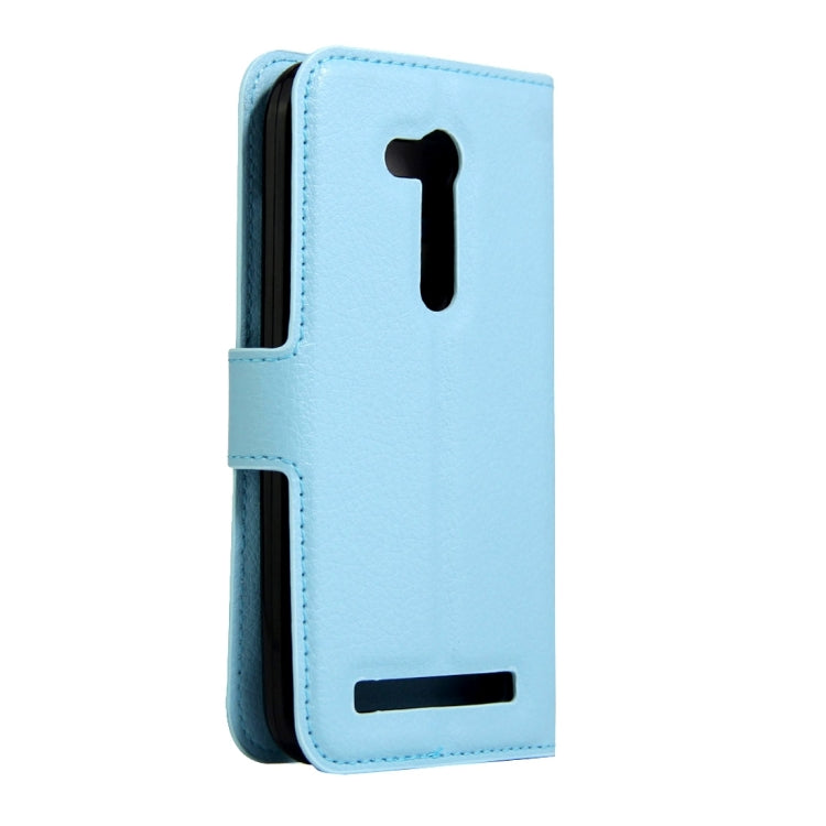 For Asus ZenFone GO / ZB452KG Litchi Texture Horizontal Flip Leather Case with Magnetic Buckle & Holder & Card Slots & Wallet