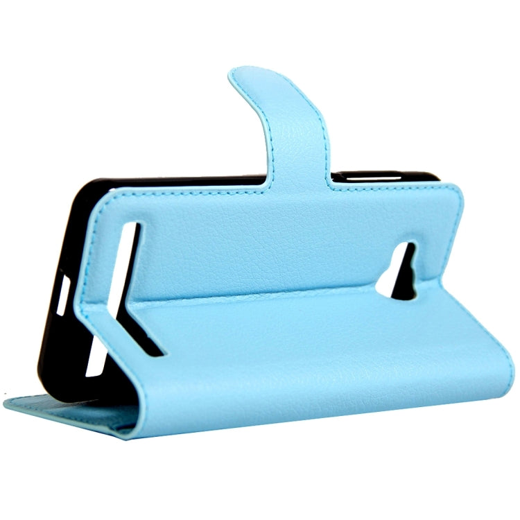 For Huawei Y3 II / Y311 Litchi Texture Horizontal Flip Leather Case with Magnetic Buckle & Holder & Card Slots & Wallet