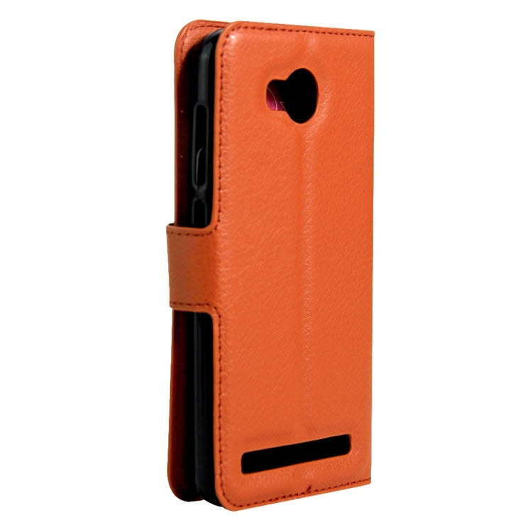 For Huawei Y3 II / Y311 Litchi Texture Horizontal Flip Leather Case with Magnetic Buckle & Holder & Card Slots & Wallet