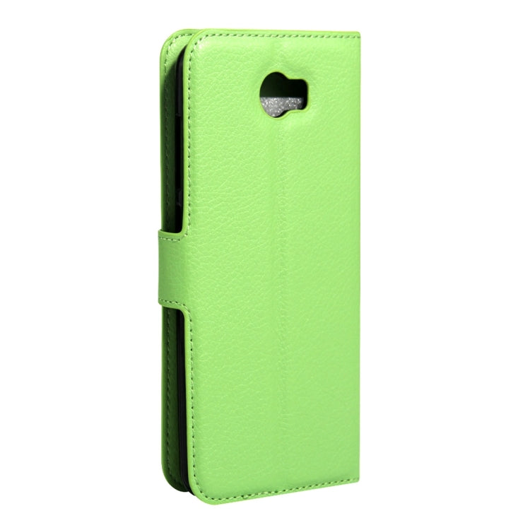 For Huawei Y5 II Litchi Texture Horizontal Flip Leather Case with Magnetic Buckle & Holder & Card Slots & Wallet