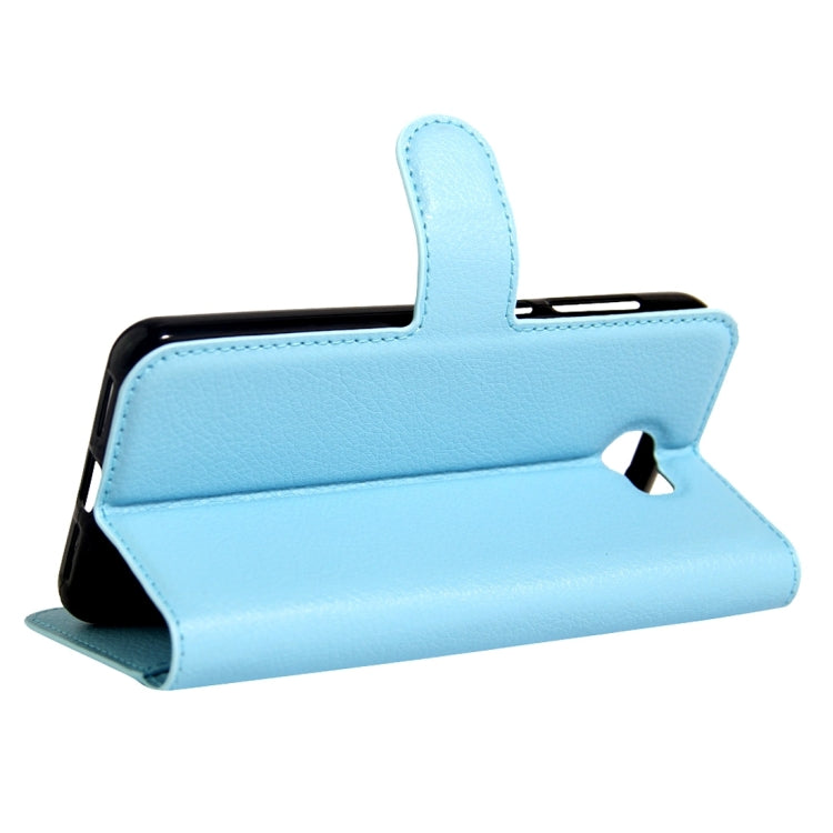 For Huawei Y5 II Litchi Texture Horizontal Flip Leather Case with Magnetic Buckle & Holder & Card Slots & Wallet