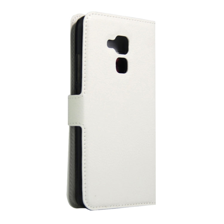 For Huawei Honor 5C Litchi Texture Horizontal Flip Leather Case with Magnetic Buckle & Holder & Card Slots & Wallet
