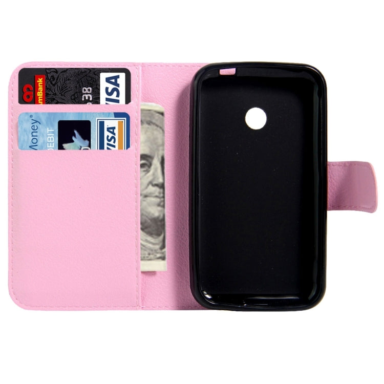 For Vodafone Smart First 7 / VF200 Litchi Texture Horizontal Flip Leather Case with Magnetic Buckle & Holder & Card Slots & Wallet