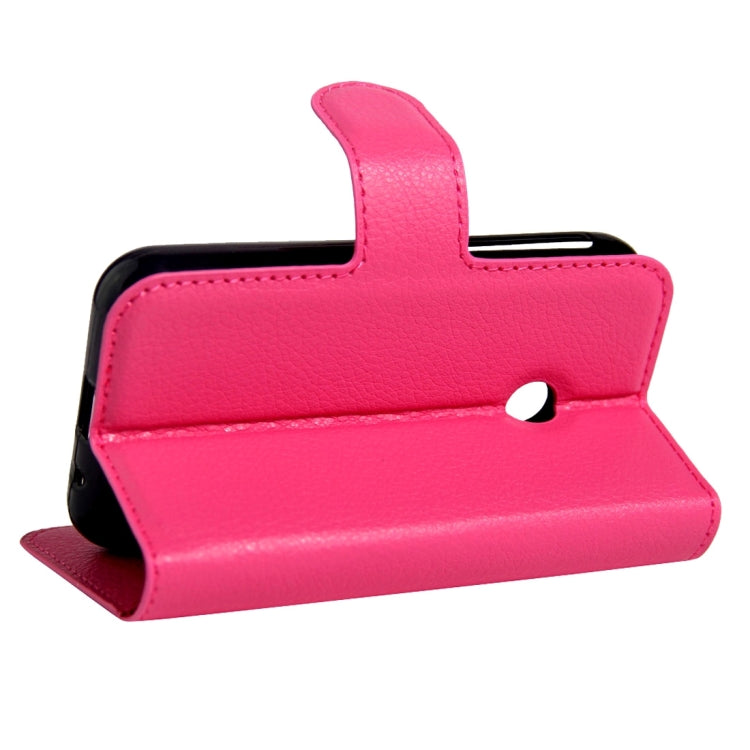 For Vodafone Smart First 7 / VF200 Litchi Texture Horizontal Flip Leather Case with Magnetic Buckle & Holder & Card Slots & Wallet