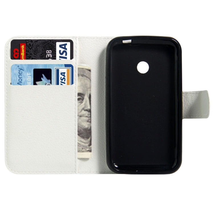 For Vodafone Smart First 7 / VF200 Litchi Texture Horizontal Flip Leather Case with Magnetic Buckle & Holder & Card Slots & Wallet