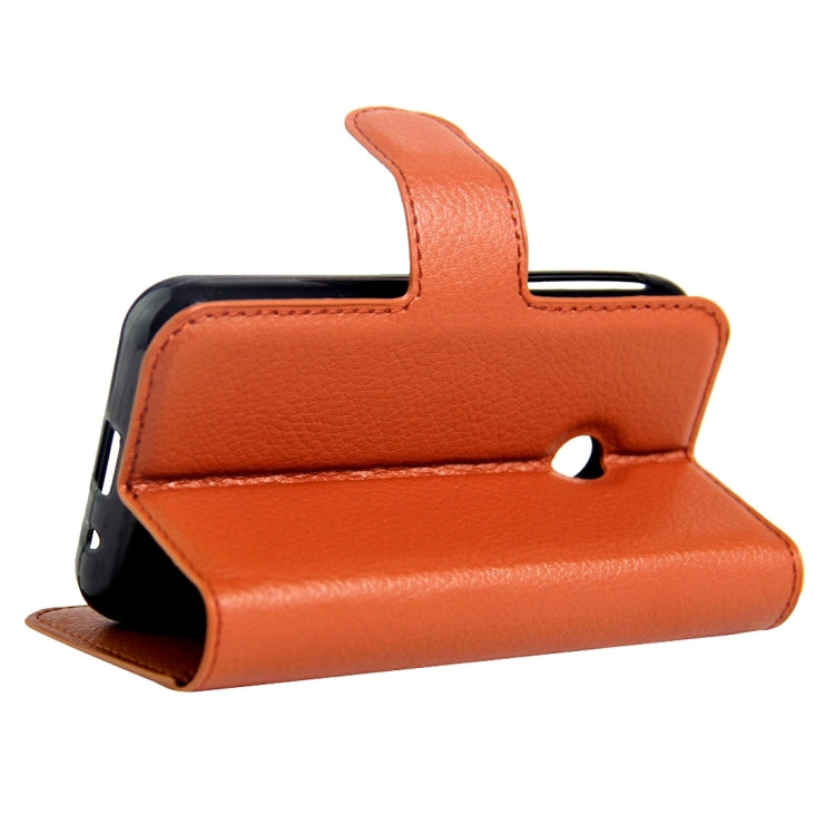 For Vodafone Smart First 7 / VF200 Litchi Texture Horizontal Flip Leather Case with Magnetic Buckle & Holder & Card Slots & Wallet