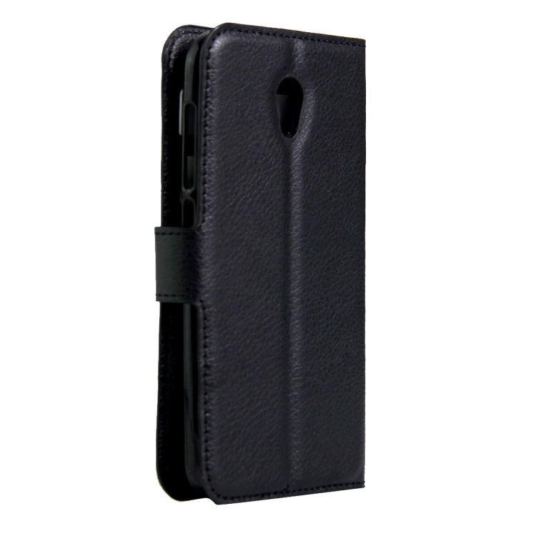 For Vodafone Smart Prime 7 / VF600 Litchi Texture Horizontal Flip Leather Case with Magnetic Buckle & Holder & Card Slots & Wallet