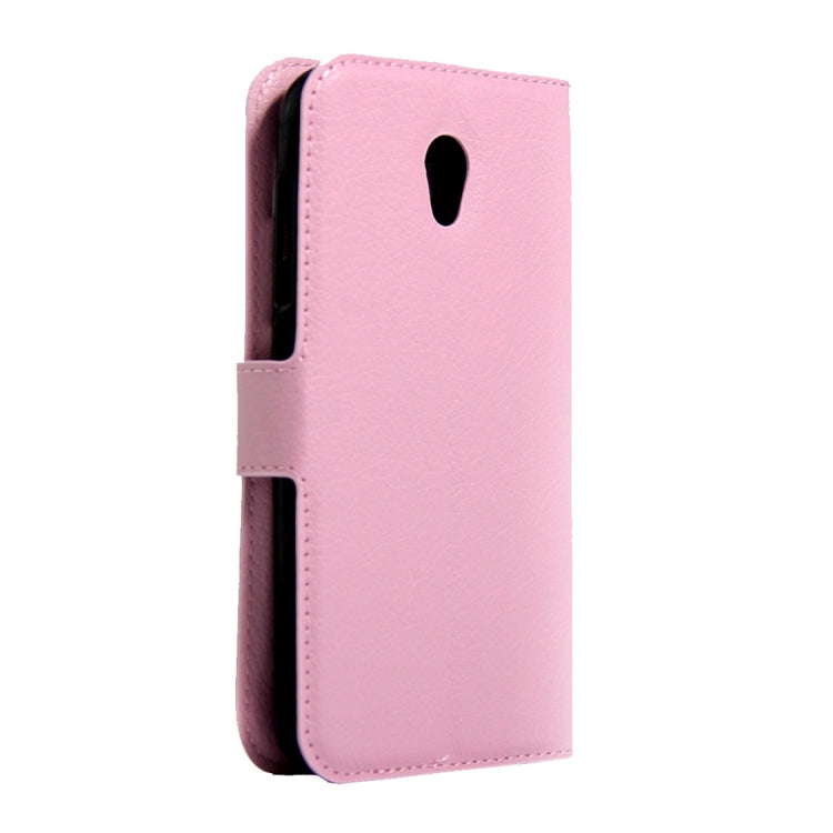 For Vodafone Smart Prime 7 / VF600 Litchi Texture Horizontal Flip Leather Case with Magnetic Buckle & Holder & Card Slots & Wallet